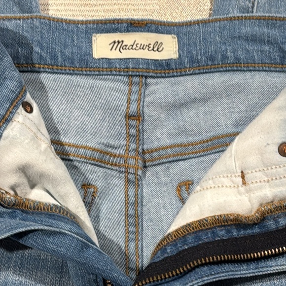 Madewell Light Blue Denim Classic Straight Jeans Size 25 - Picture 8 of 10